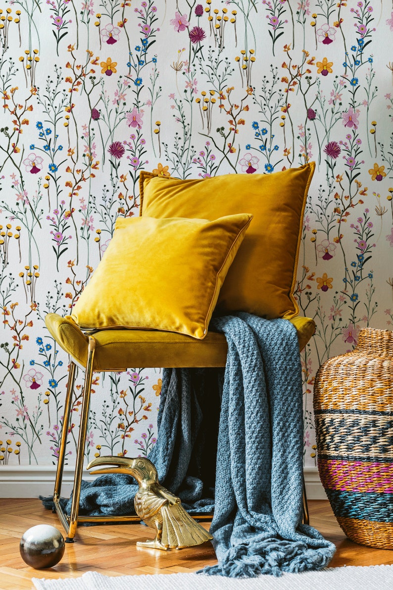 Peel and Stick Wallpaper Removable Wallpaper Wall Decor Home Etsy