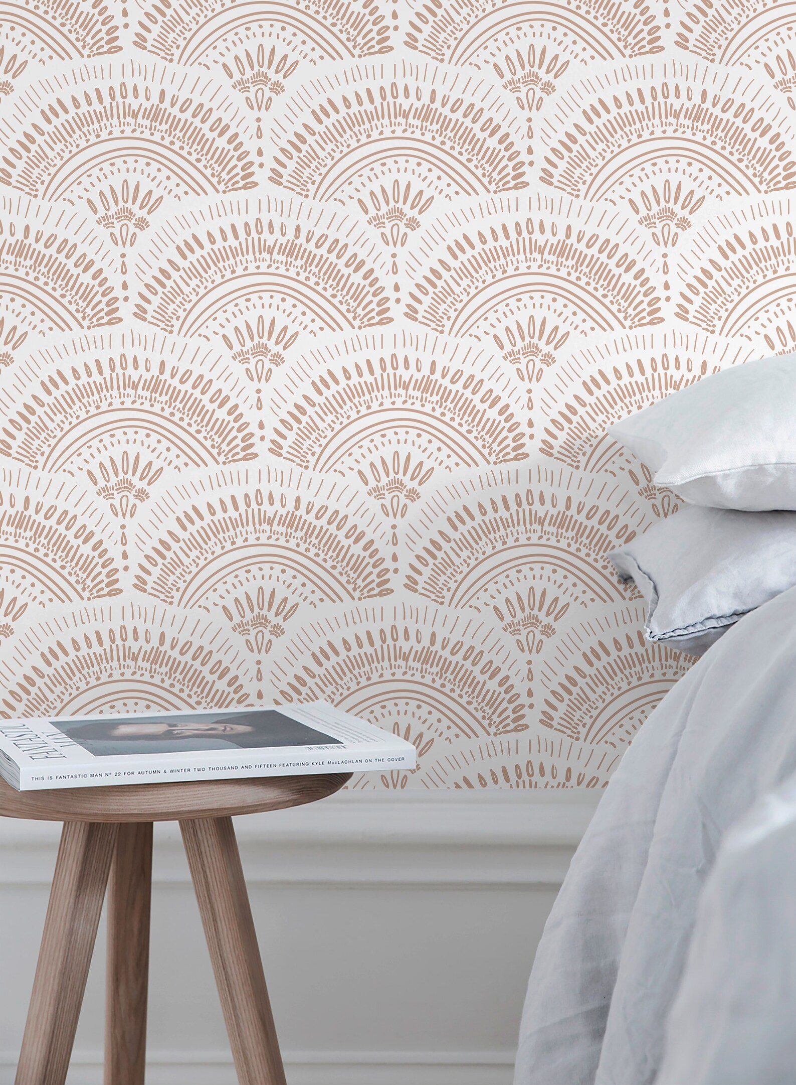 Removable Wallpaper Scandinavian Wallpaper Temporary Wallpaper Etsy