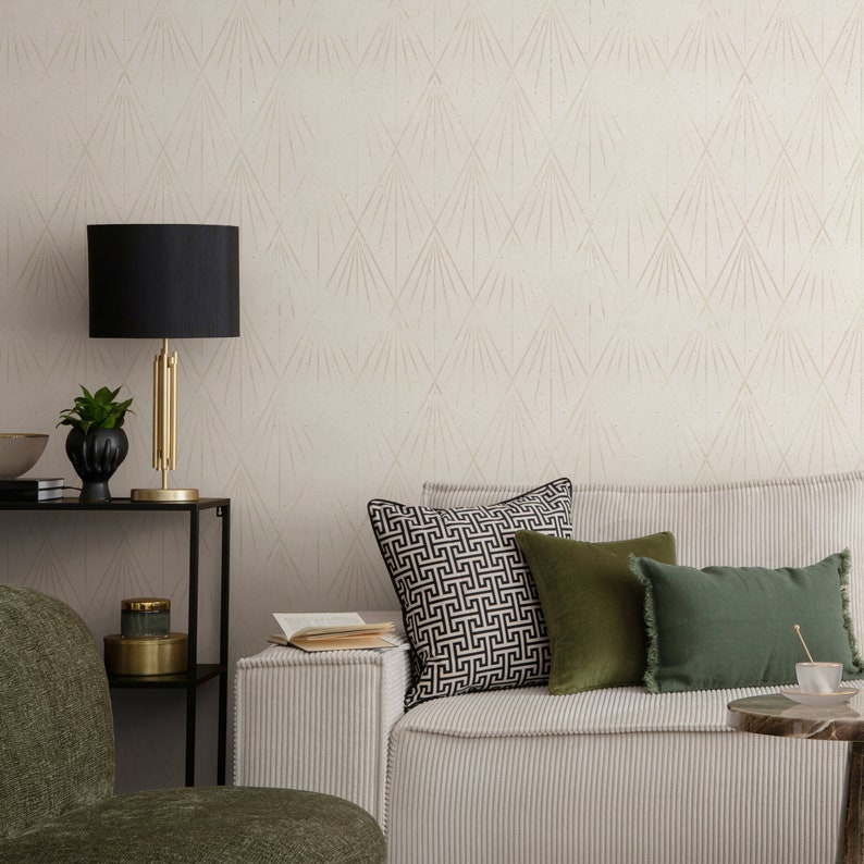 Removable Wallpaper, Scandinavian Wallpaper, Temporary Wallpaper ...
