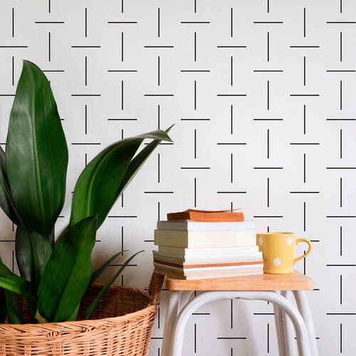 Boho Multicolor Terrazzo Peel and Stick Removable Wallpaper Etsy