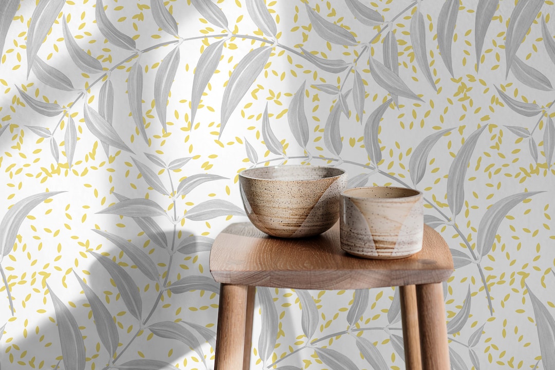 Removable Wallpaper, Scandinavian Wallpaper, Temporary Wallpaper ...
