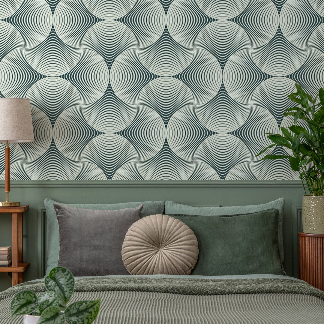 Removable Wallpaper Scandinavian Wallpaper Temporary Wallpaper ...