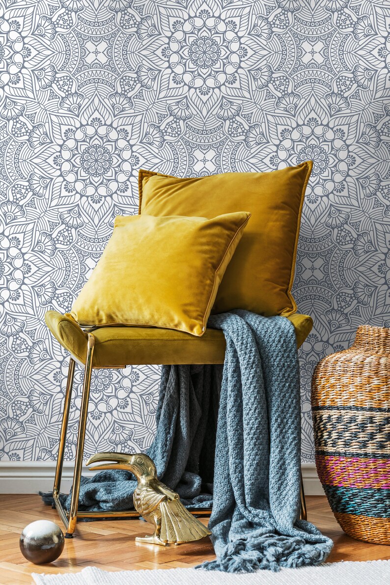 Wallpaper Peel and Stick Wallpaper Removable Wallpaper Home Etsy