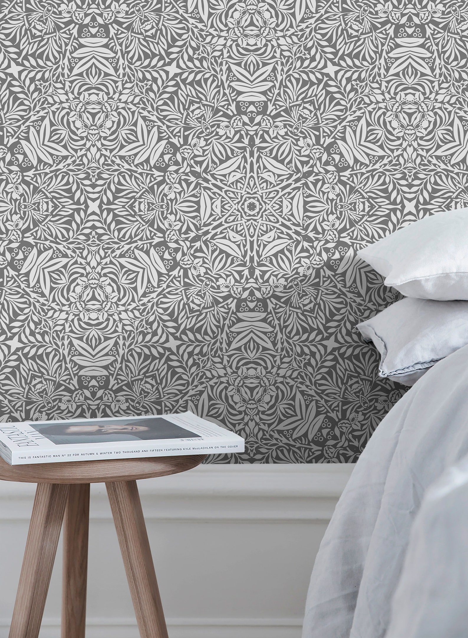 Removable Wallpaper Scandinavian Wallpaper Temporary Wallpaper ...