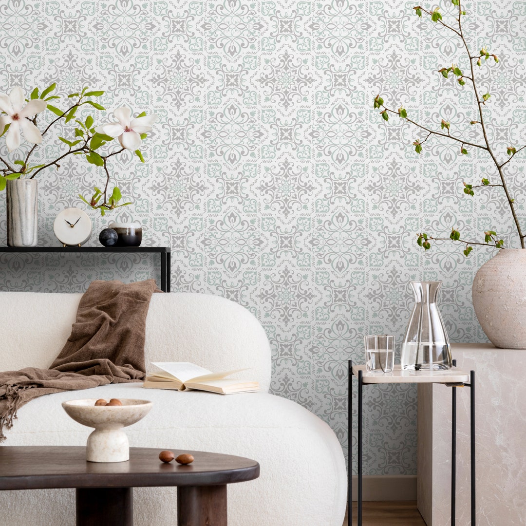 Removable Wallpaper Scandinavian Wallpaper Temporary Wallpaper ...