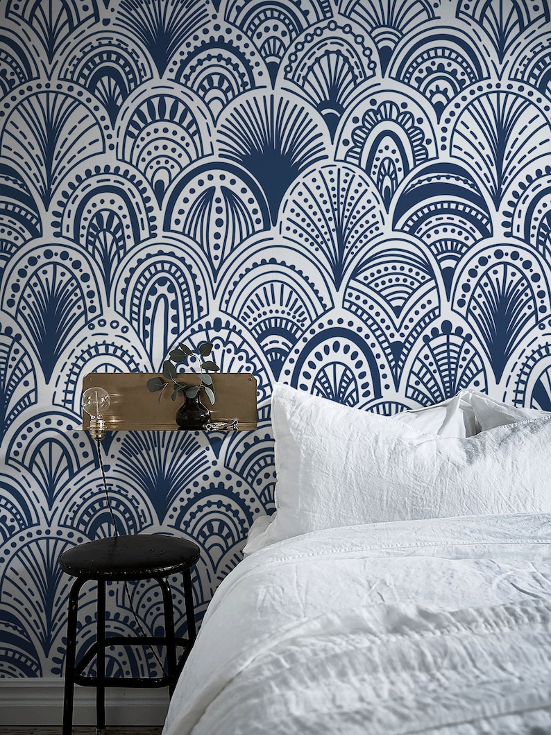 Removable Wallpaper Scandinavian Wallpaper Temporary Wallpaper Etsy UK