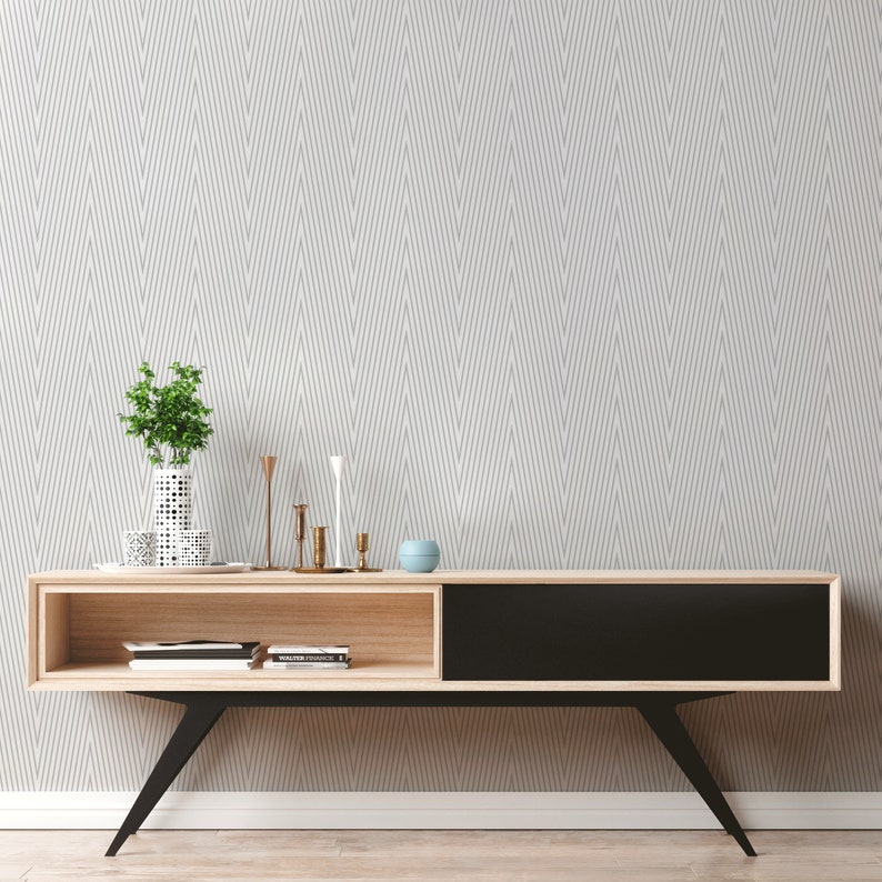 Removable Wallpaper Scandinavian Wallpaper Temporary Etsy