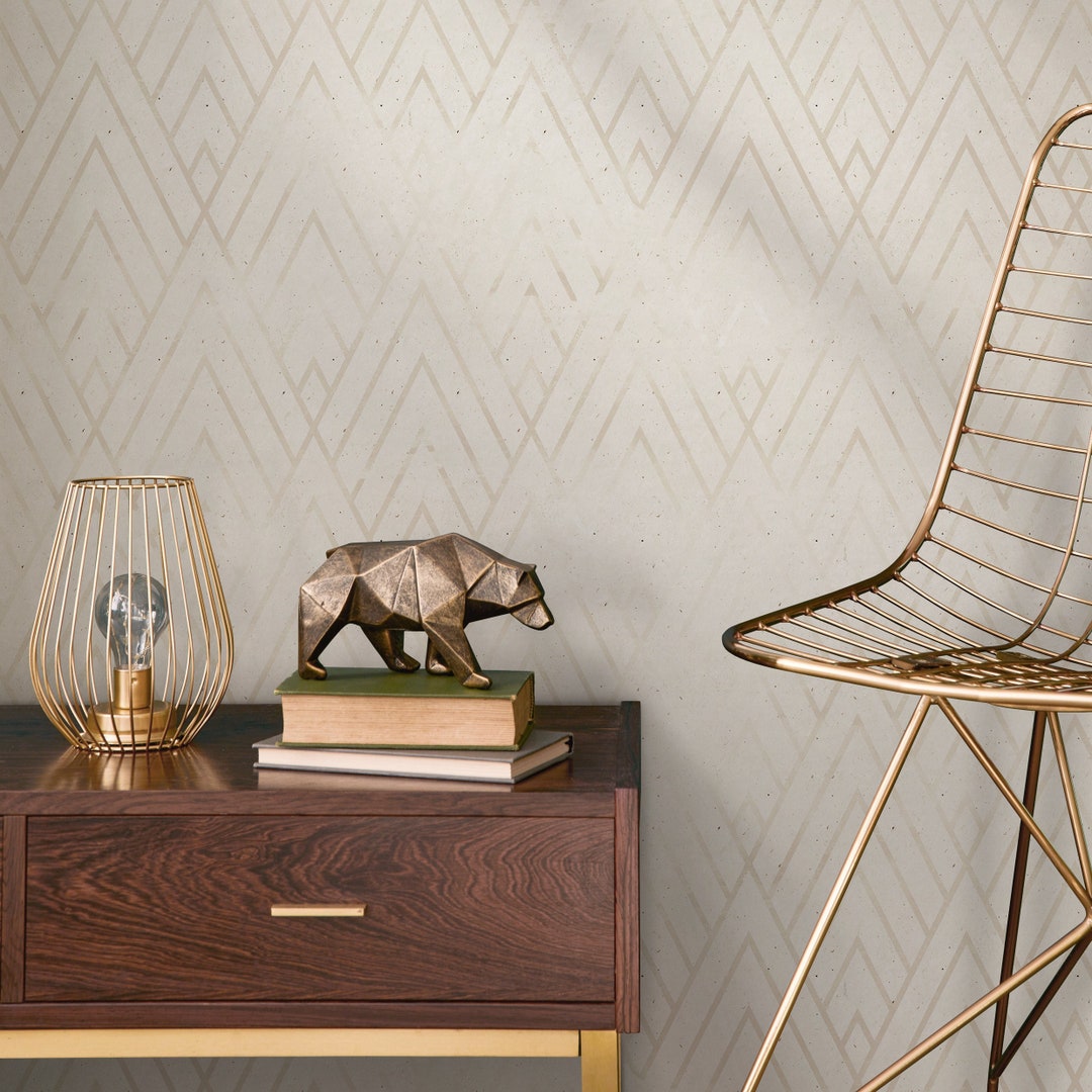 Removable Wallpaper, Scandinavian Wallpaper, Temporary Wallpaper ...