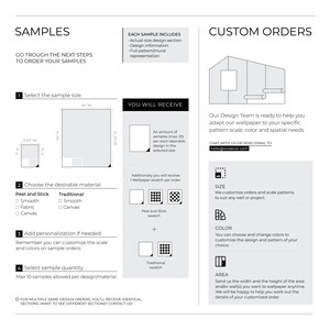 Boho Herringbone in Soft Pink Wallpaper Removable and Repositionable Peel and Stick or Traditional Pre-pasted Wallpaper - ZADW Bild 9