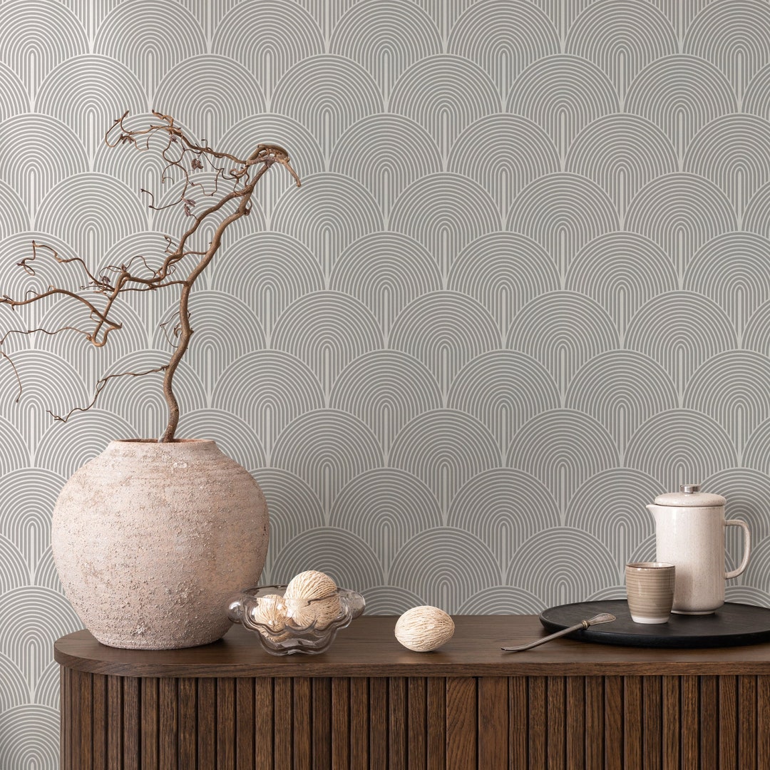 Removable Wallpaper, Scandinavian Wallpaper, Temporary Wallpaper ...