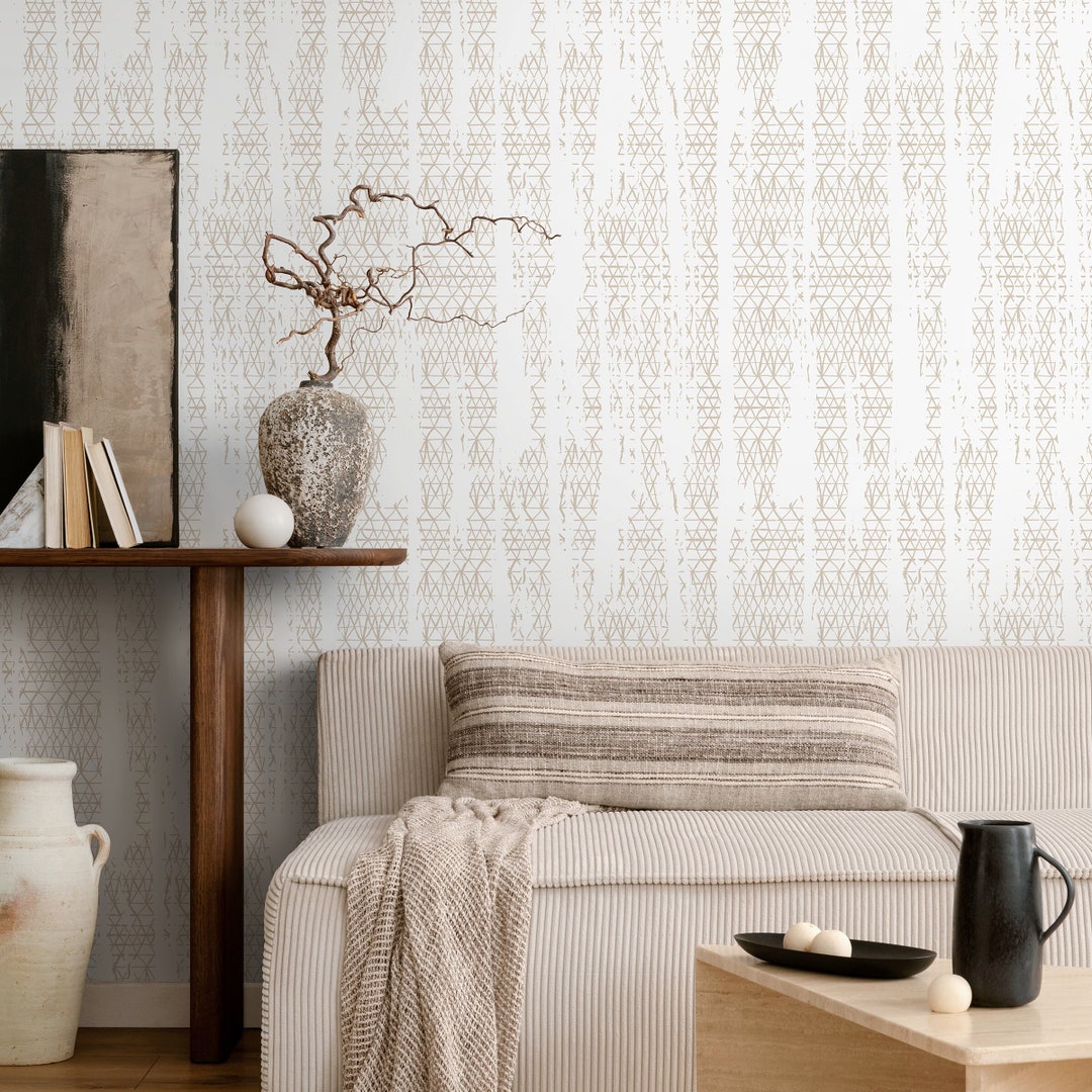 Removable Wallpaper Scandinavian Wallpaper Temporary Wallpaper ...