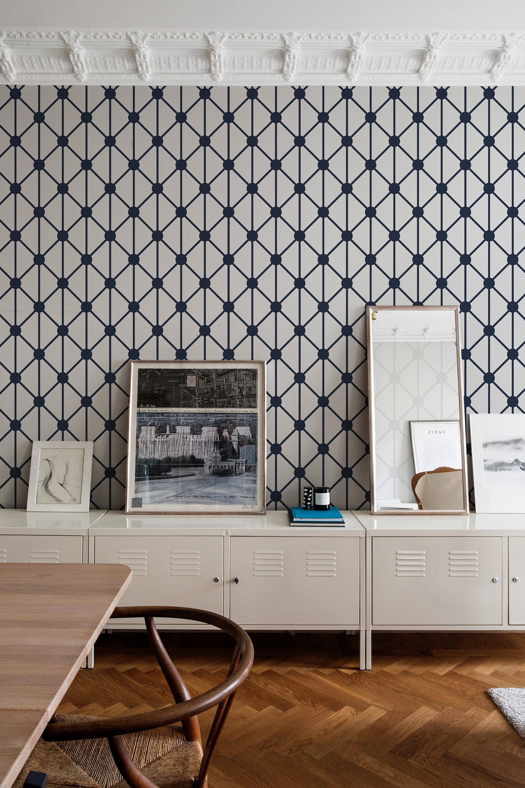 Removable Wallpaper Scandinavian Wallpaper Minimalist - Etsy