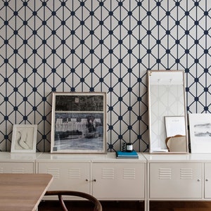 Removable Wallpaper Scandinavian Wallpaper Minimalist Geometric Wallpaper Peel and Stick Wallpaper Wall Paper - B109