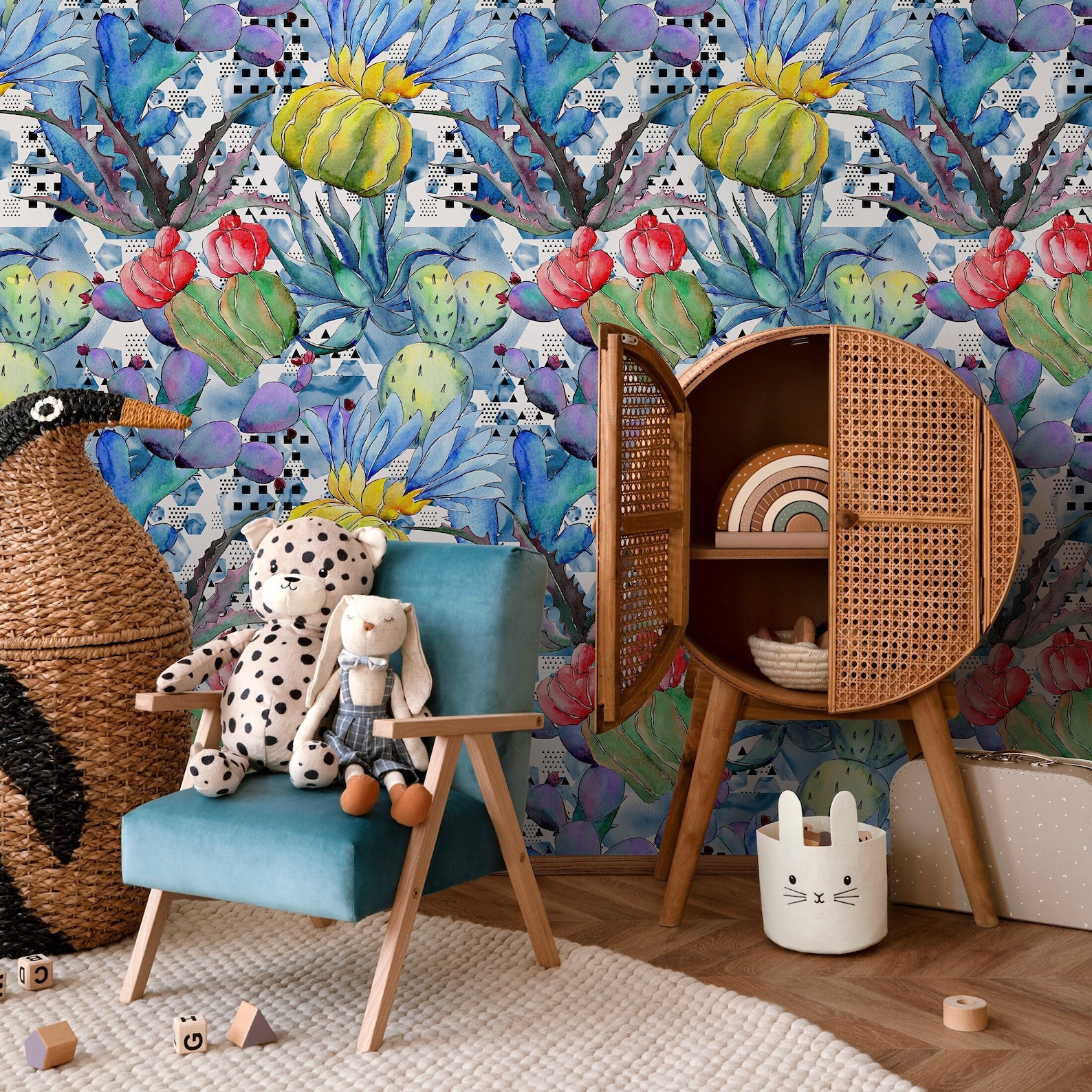 Removable Wallpaper Scandinavian Wallpaper Temporary Wallpaper ...