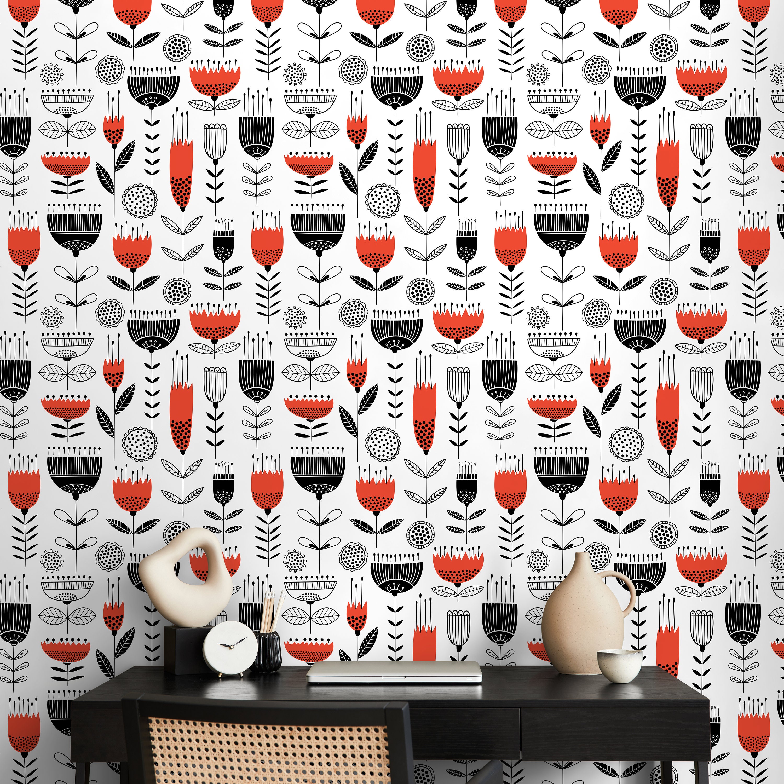 Removable Wallpaper Scandinavian Wallpaper Temporary Wallpaper Sunshine ...