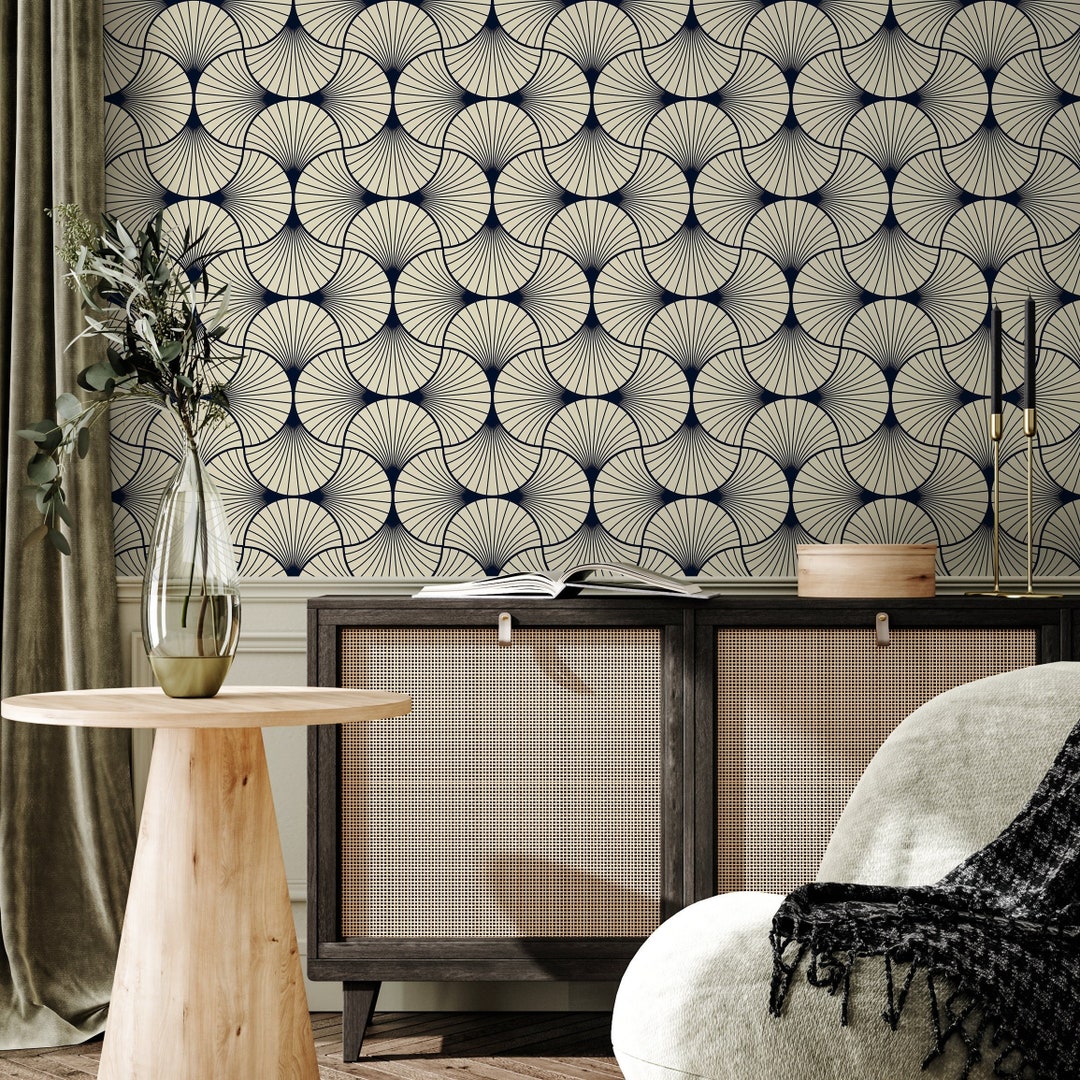 Removable Wallpaper, Scandinavian Wallpaper, Minimalistic Wallpaper ...