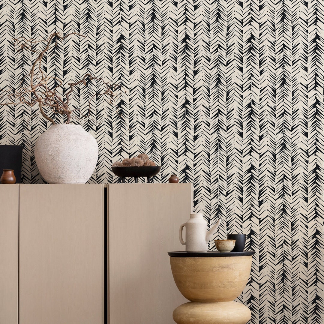Removable Wallpaper Scandinavian Wallpaper Temporary Wallpaper ...
