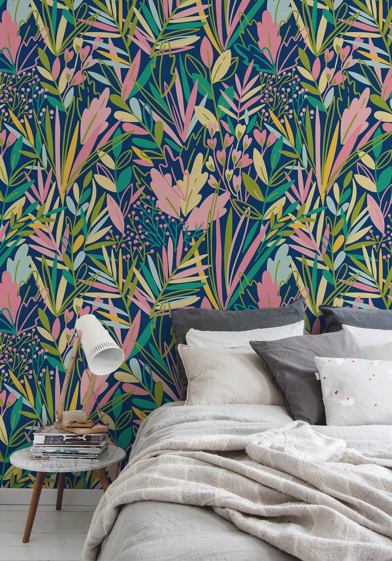 Removable Wallpaper Scandinavian Wallpaper Temporary