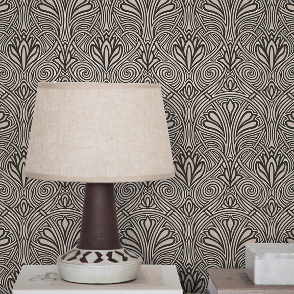 Removable Wallpaper Scandinavian Wallpaper Temporary Wallpaper Vintage Wallpaper Peel and Stick Wallpaper Wall Paper - C239