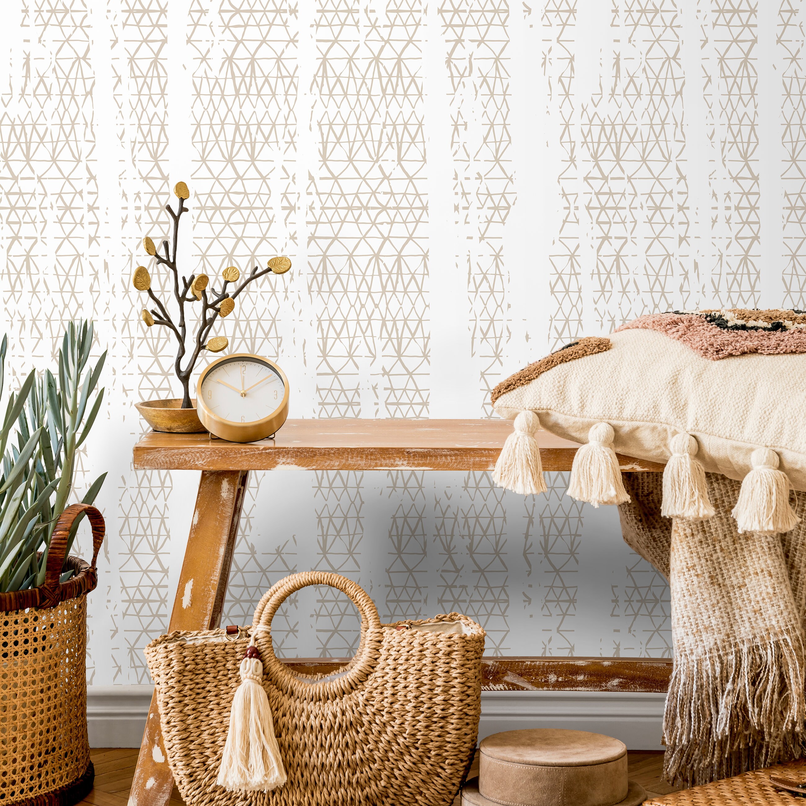 Removable Wallpaper Scandinavian Wallpaper Temporary Wallpaper ...