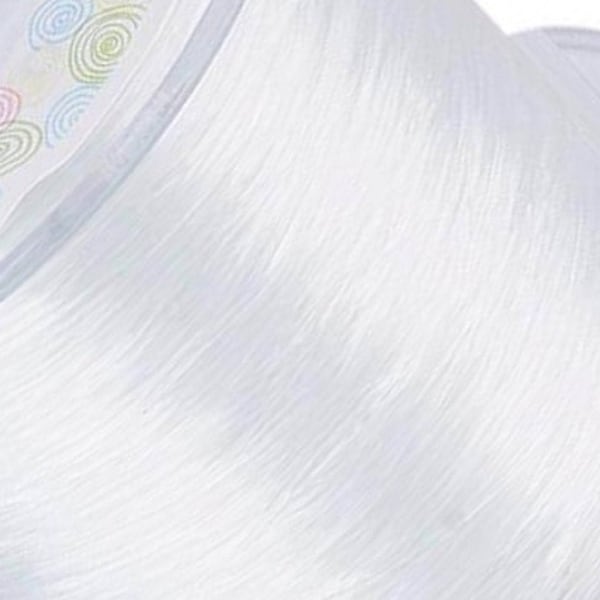 3 m de fil élastique 0,8 mm transparent perle heishi