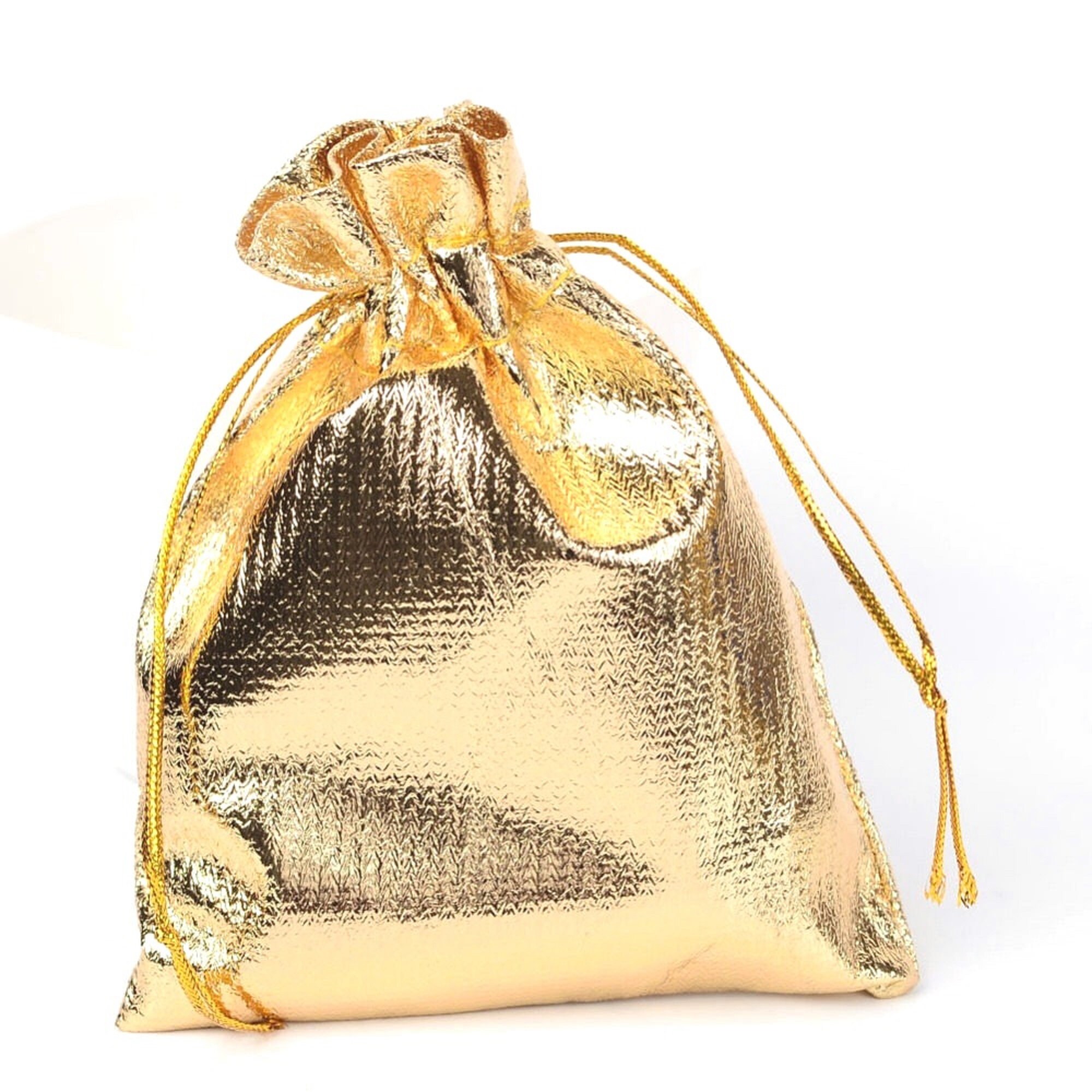 Lot De 10 Petits Sachets En Organza Blanc 9x7cm - Pour Emballer Bijoux, Cadeaux, Fêtes - Fait Main