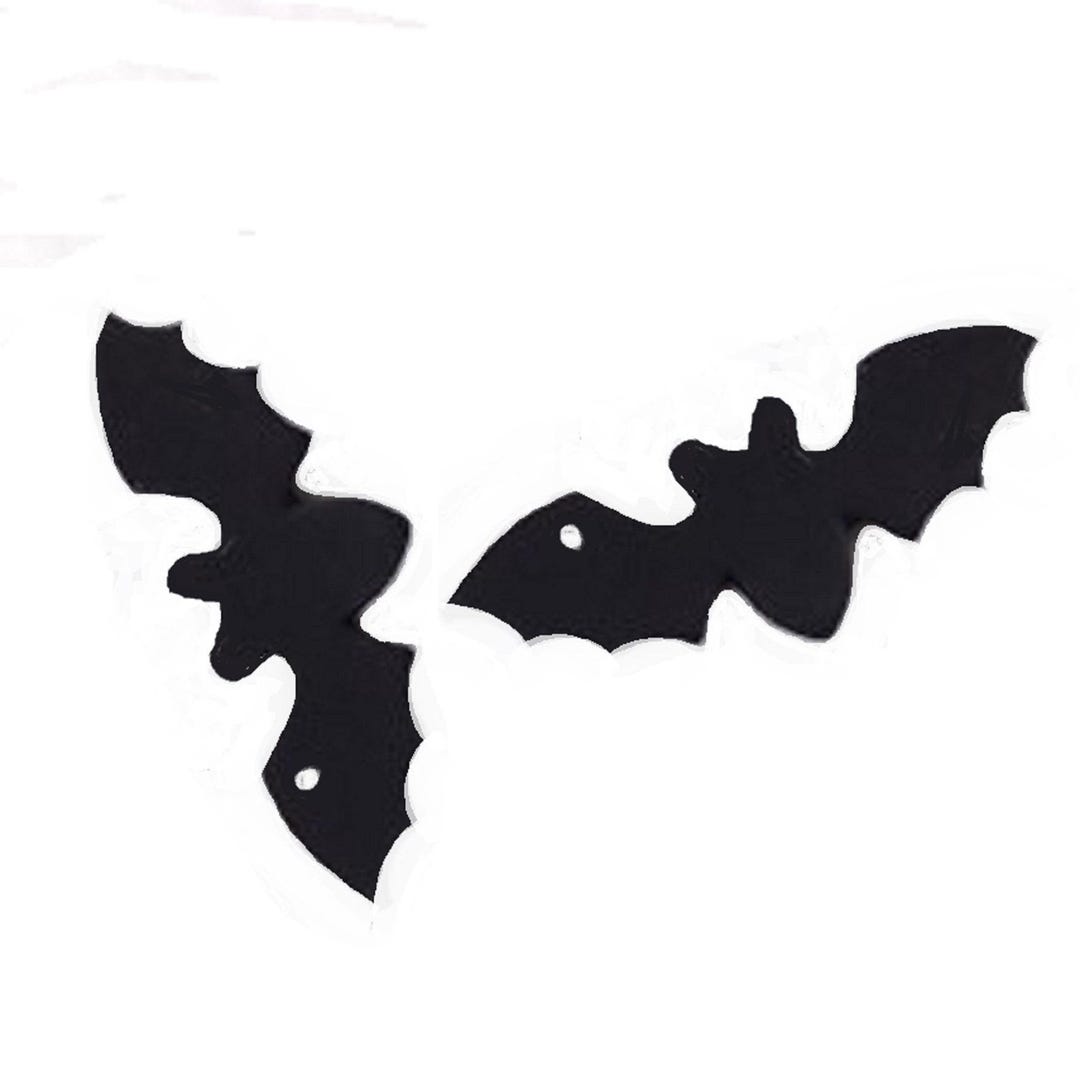 Pendentifs Halloween Pour Bijoux DIY - Lot De 20, Chauves-souris, Lunes, Araignées, Métal
