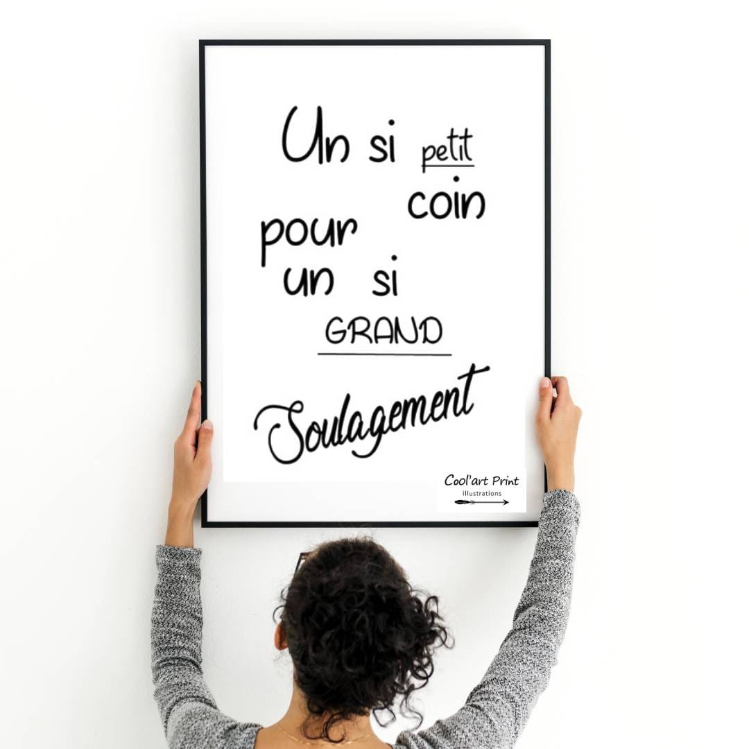 Adulte Humour Print Poster Funny Bathroom Quote Toilet Etsy
