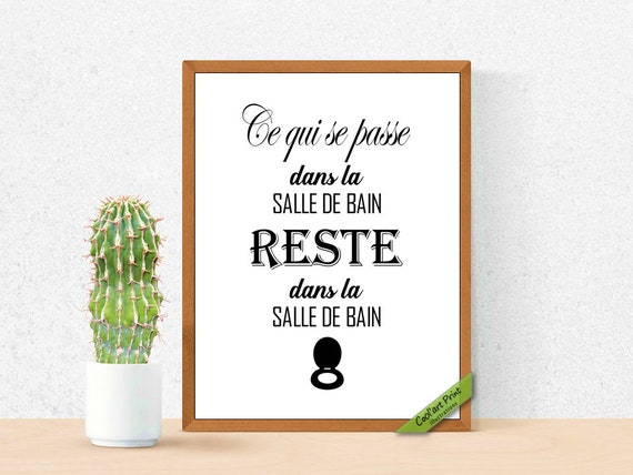 Funny Bathroom Quote Toilet Quote Comic Citation Funny Etsy Hong Kong