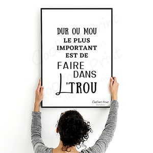 Citation Drole Salle De Bain Humour Affiche Humoristique Etsy France