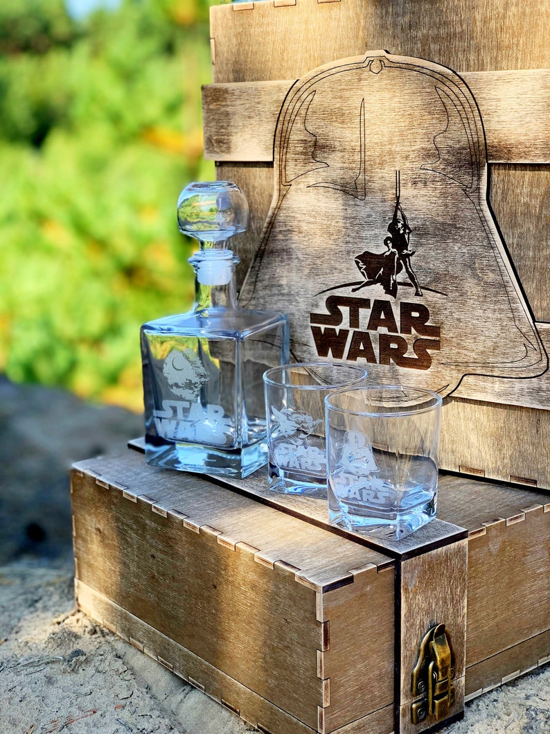 Star Wars gift Star Wars wedding gift Star Wars whiskey | Etsy