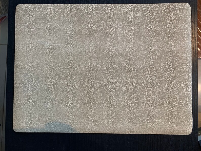 Dasco Suede Camel Vinyl Placemat Easy to Clean Etsy