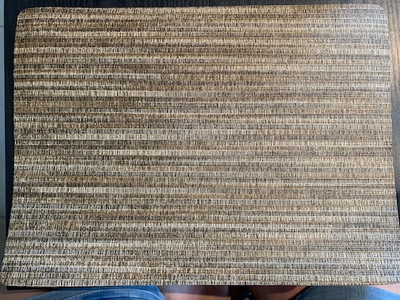 Dasco Basket Weave Vinyl Placemat Easy to Clean