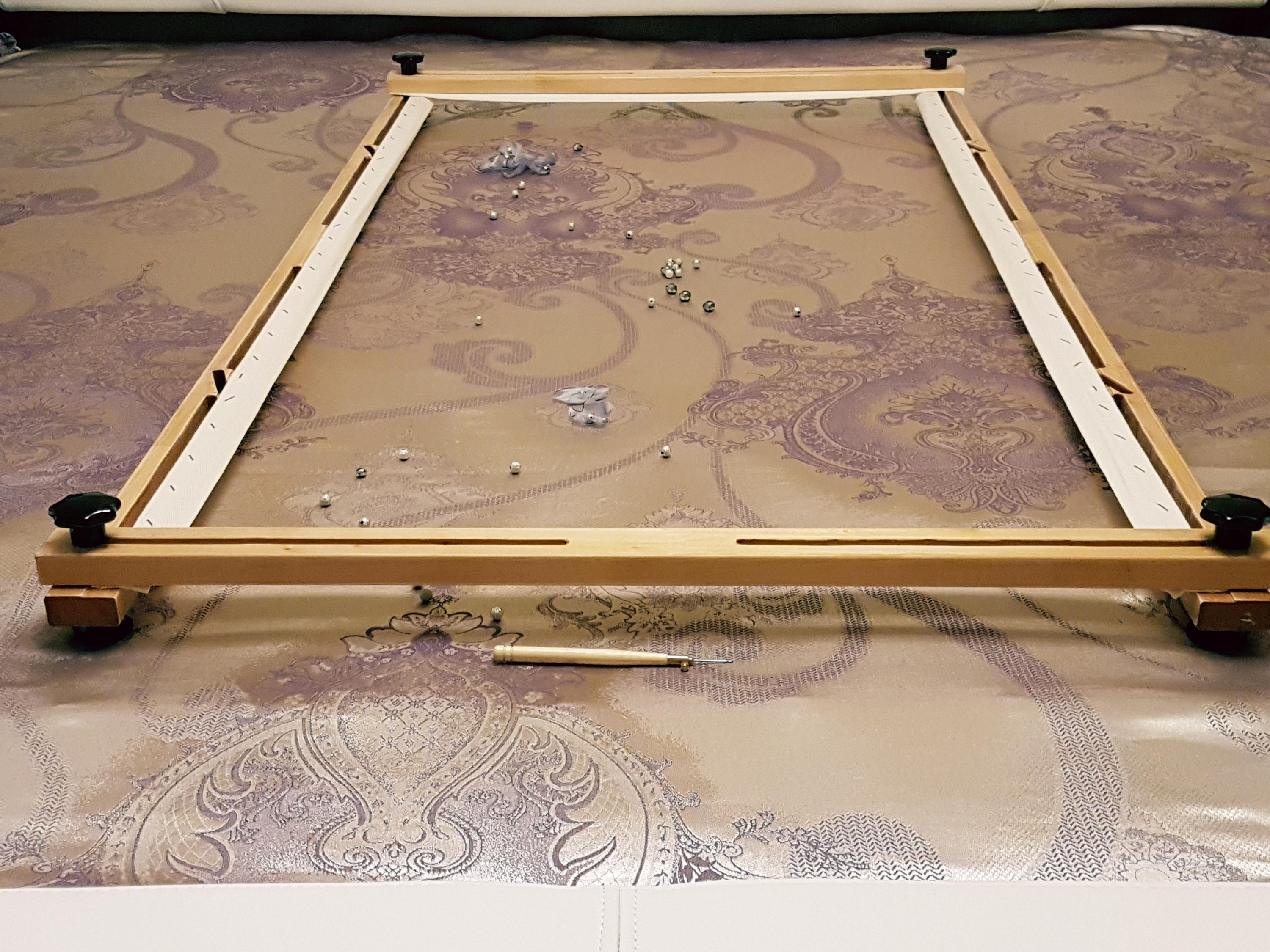 Tambour Embroidery Frame. Luneville/tambour/couture Etsy UK