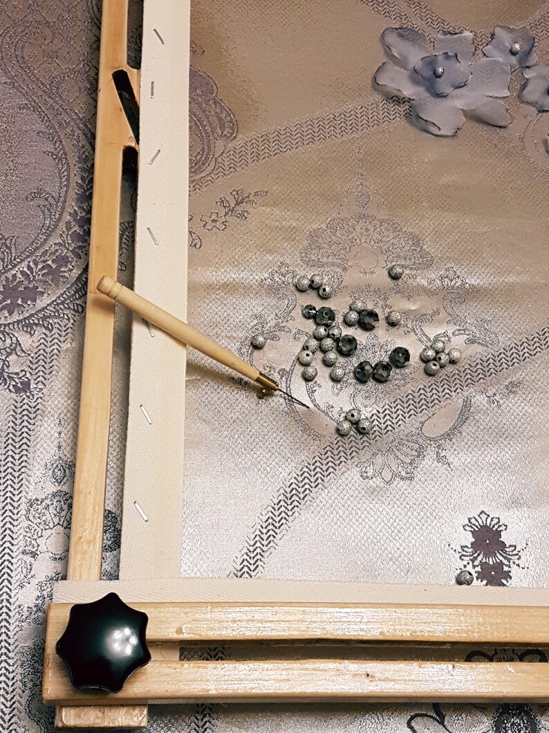 Tambour Embroidery Frame. Luneville/tambour/couture Etsy