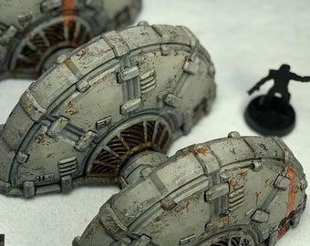 Generators for 28mm Legion Sci-fi Tabletop Terrain