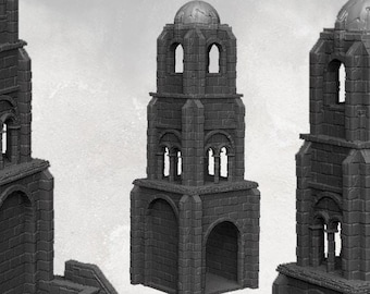 Arkenfel Tower 1 for 28mm Tabletop Fantasy Terrain - Gondor and Osgiliath Inspired
