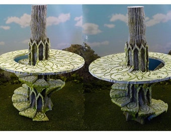 Elven Treehouse -Single- 28mm Terrain LOTR 40k SW Legion Tabletop Fantasy Wargame RPG