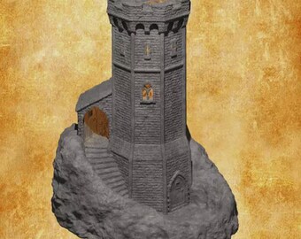 Black Friar Games Dice Tower for 28mm Tabletop Fantasy Wargaming