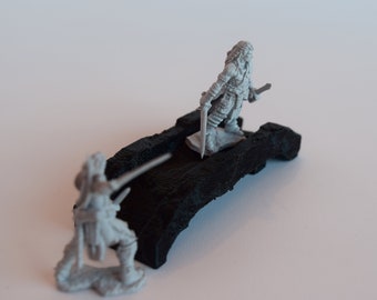 28mm Wargaming Terrain 3D dwarven Stone Bridge Frostgrave LOTR RPG Mordheim