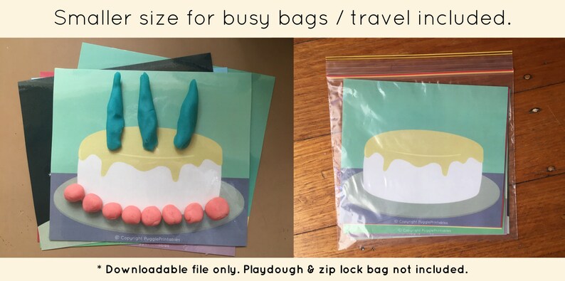 Printable Playdough Mat for Toddlers and Preschoolers Wikki - Etsy