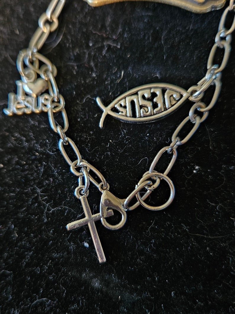 Religious Charm Bracelet Phil 413 Bible Passage Bible Passage Charm