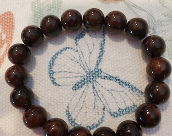 Brown Aventurine Bracelet, 10mm Abundance Stone
