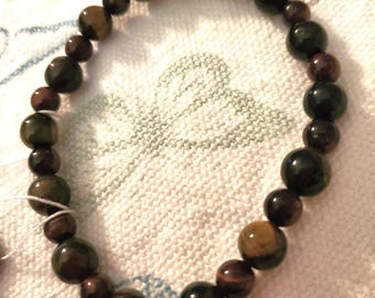 Tiger's Eye & Lava Stone Bracelet, Aromatherapy Diffuser
