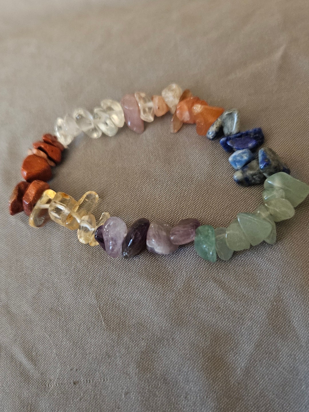 Crystal Bracelet Green Aventurine Crystal Bracelet Lapis Lazuli