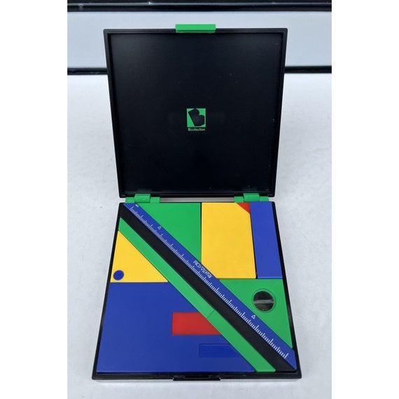 Vintage Palettacom Japan 80S Office Set Box Bandai Collection
