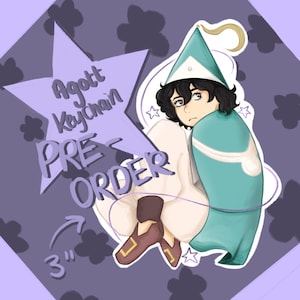 PRE ORDER! | Witch Hat Atelier Agott Keychain! | Witch hat atelier | WHA | Agott wha | cute | manga | qifrey | coco