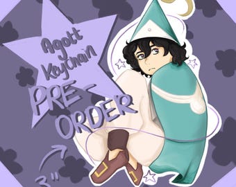 PRE ORDER! | Witch Hat Atelier Agott Keychain! | Witch hat atelier | WHA | Agott wha | cute | manga | qifrey | coco