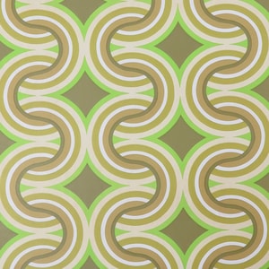Vintage Wallpaper Ray Grün #3713