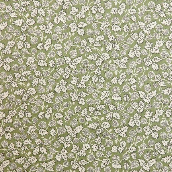 Vintage Wallpaper Grüne Himbeere per meter #3283